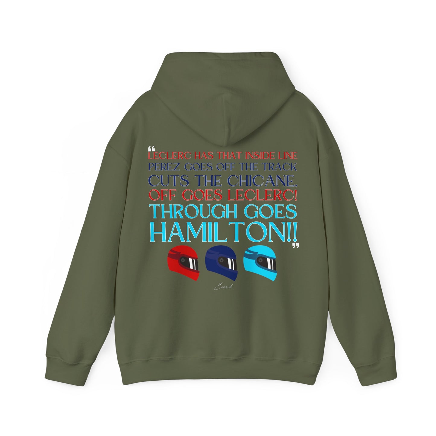 Through Goes Hamilton Essenti Hoodie