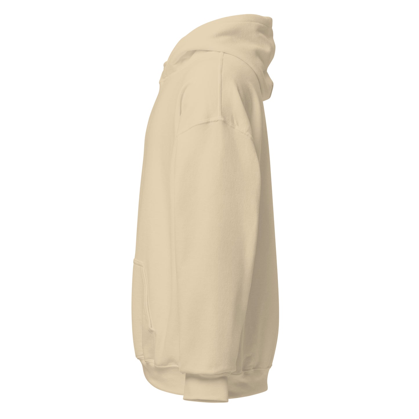 Essenti Embroidered White Logo Hoodie